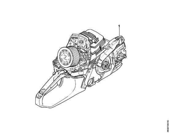 Motosierras de gasolina (MS) MS 261 C-M Níºmero de máquinaÂ  de la marca Stihl